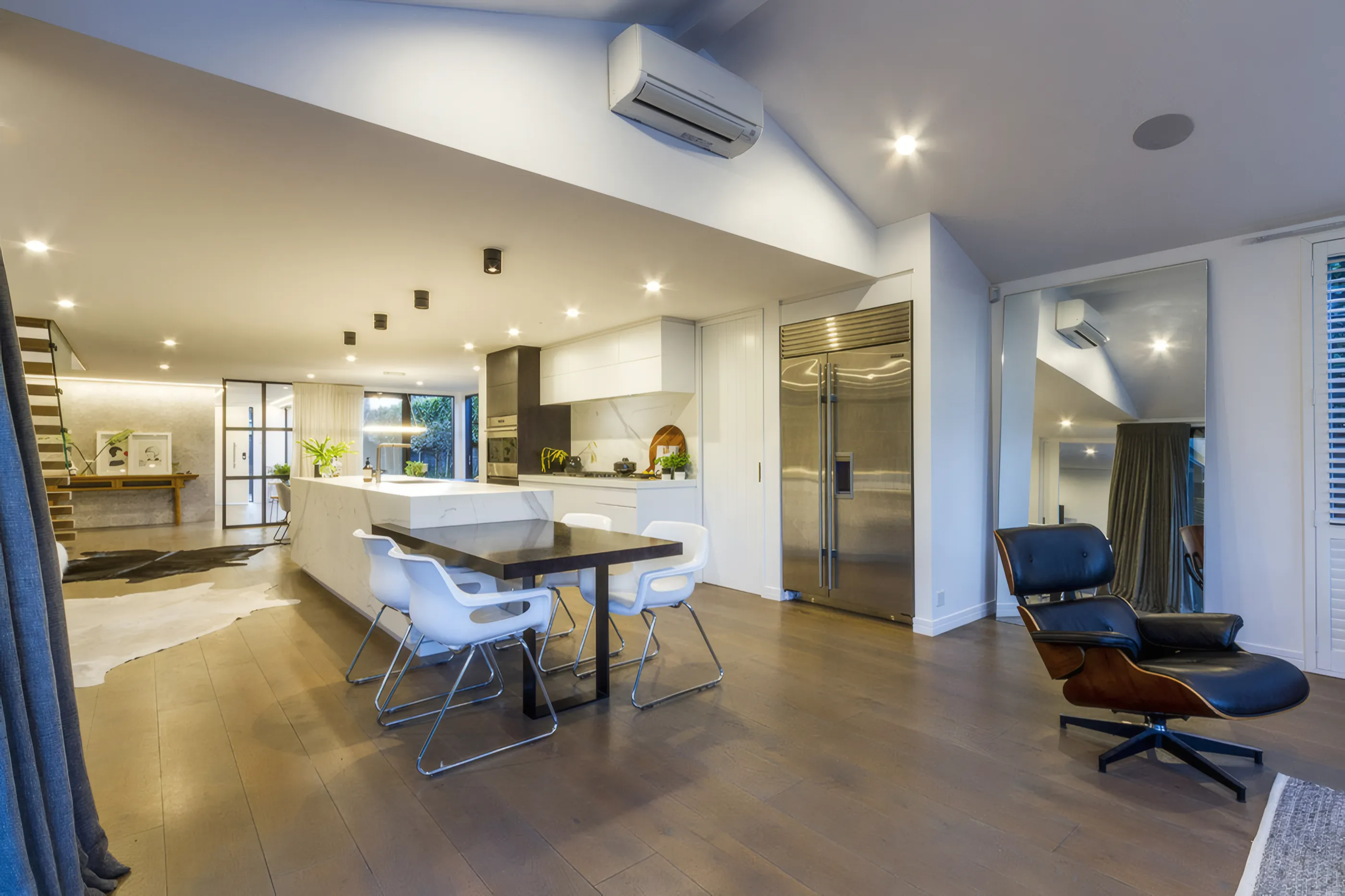 Refurbished interior — joinery, finishes and detailing